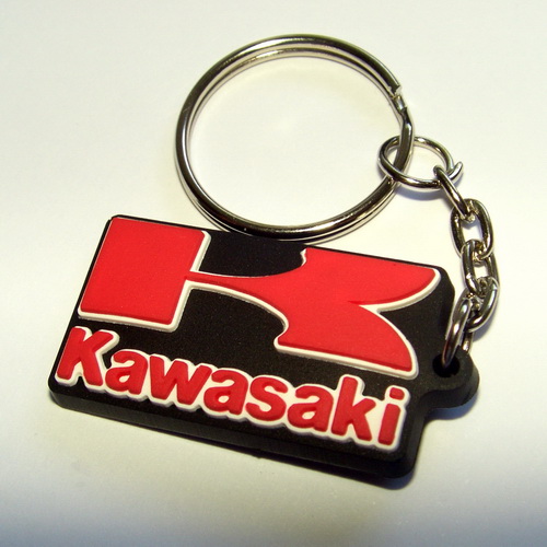 Брелок односторонний "Kawasaki" бр030