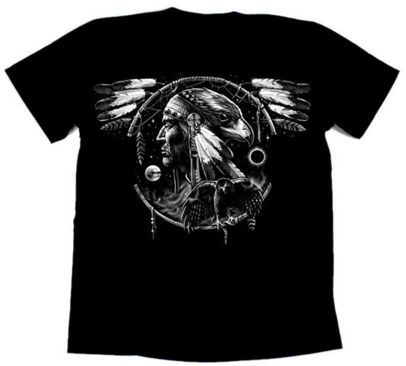 Футболка байкерская HAWK DREAM SPIRIT