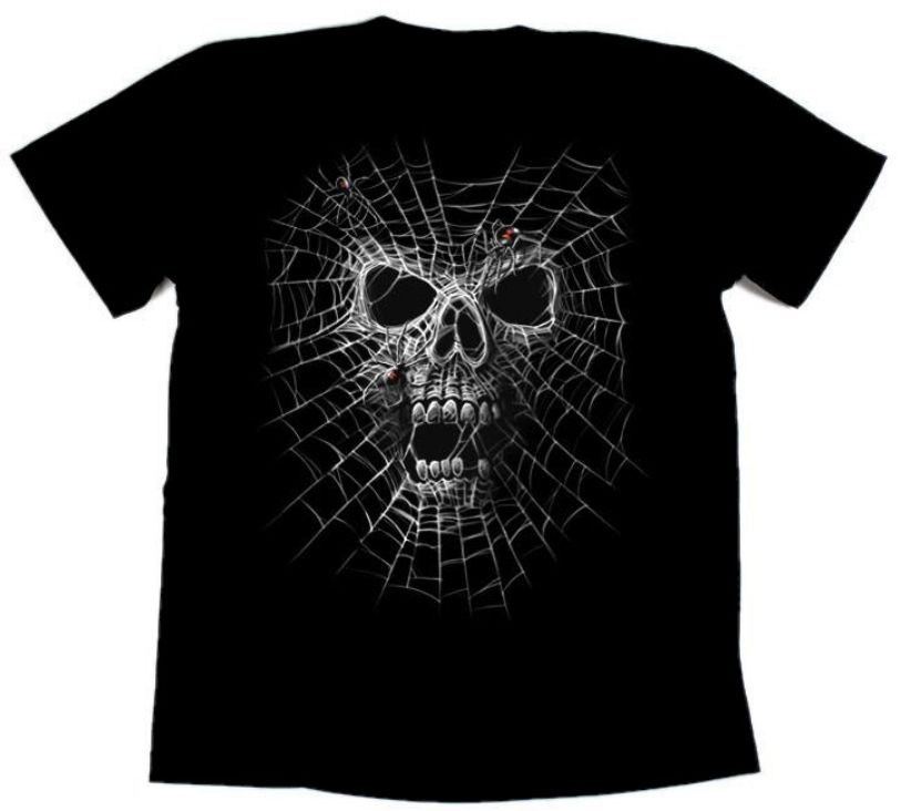 Футболка байкерская BLACK WIDOW