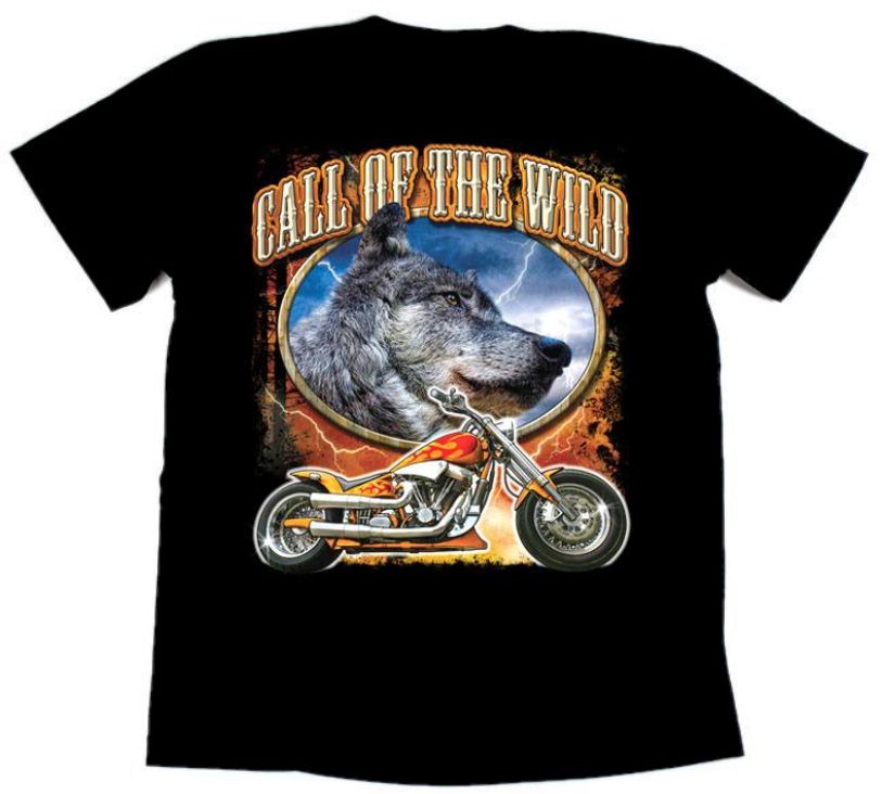 Футболка байкерская CALL OF WILD