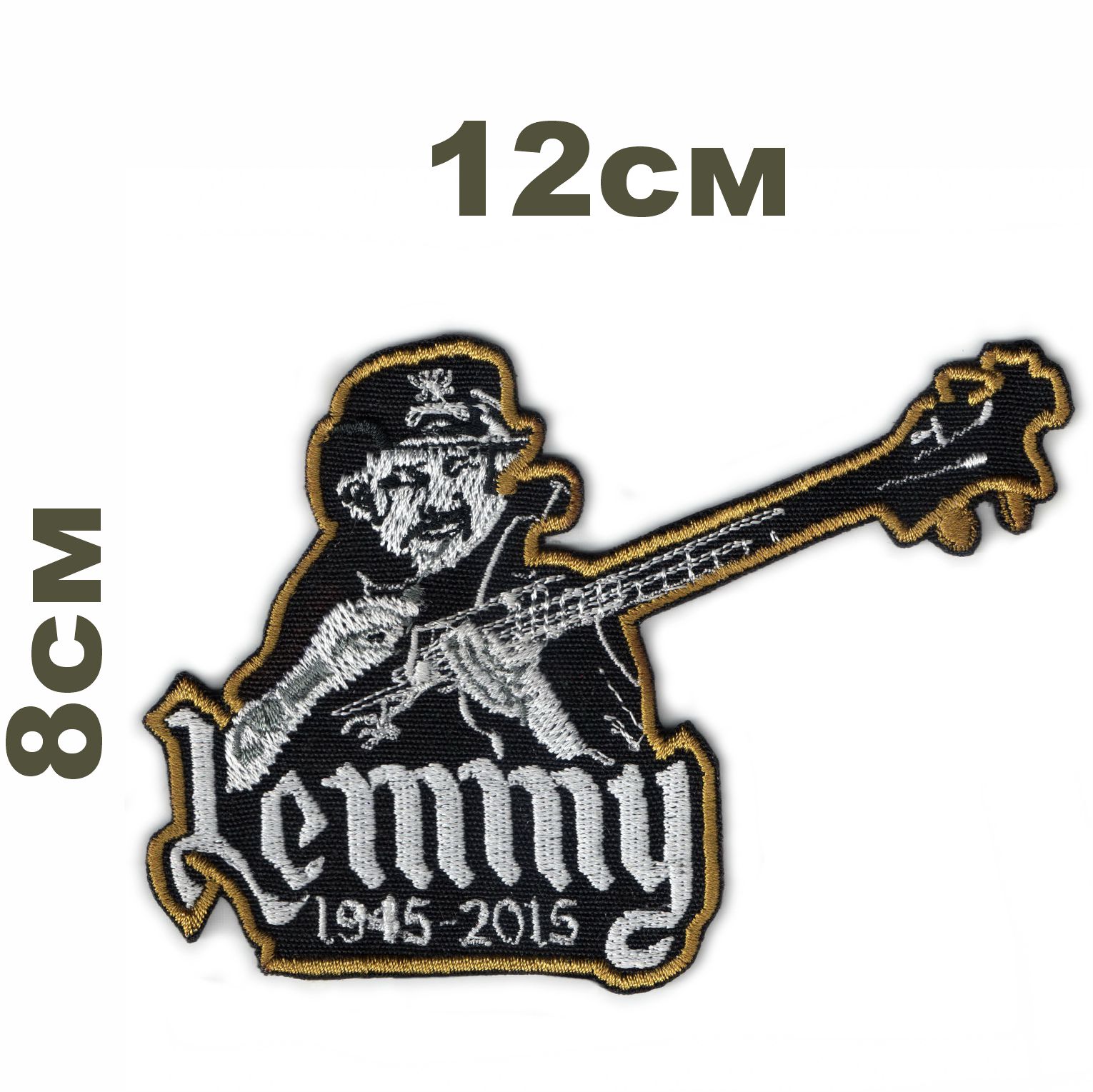 нашивка LEMMY motorhead - 8х12cм
