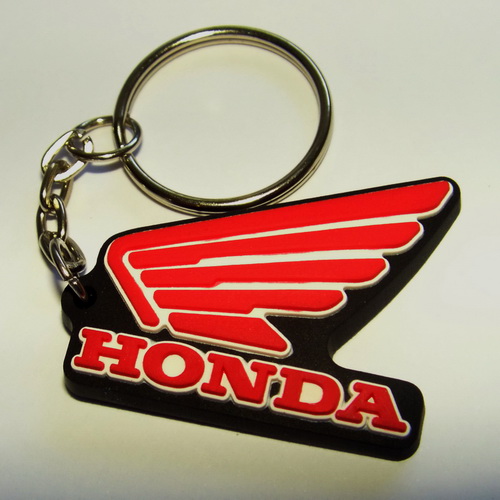 Брелок односторонний "Honda" бр029