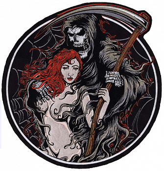 нашивка GRIM REAPER GIRL