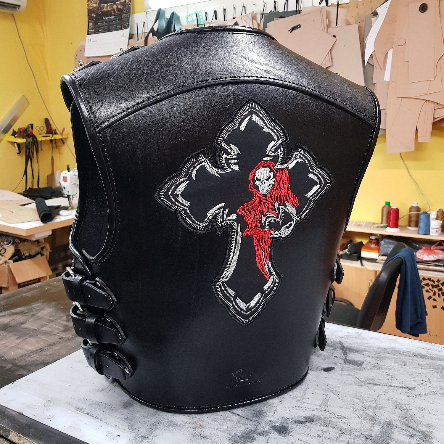 нашивка Biker Cross - нш129