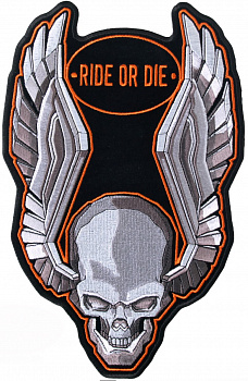 нашивка SPEED SKULL - нш049