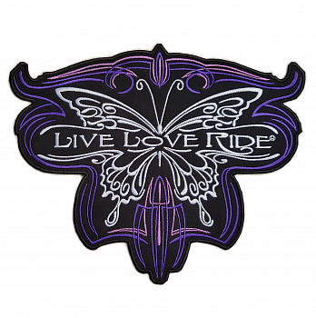 нашивка LIVE LOVE RIDE - нш188