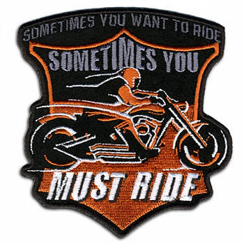 шеврон MUST RIDE - ш071