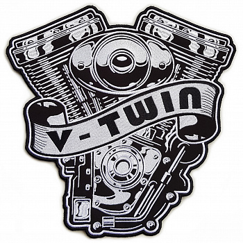 нашивка V-TWIN - нш194