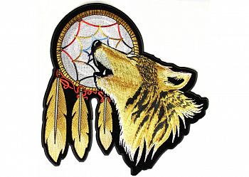 нашивка HOWLING WOLF DREAMCATCHER - нш124
