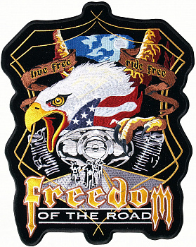 нашивка MIDNIGHT EAGLE BIKER