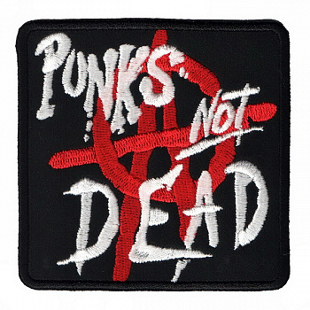 шеврон PUNKS NOT DEAD - ш252