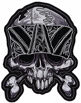 нашивка CROSS BONES BANDANA