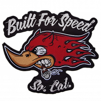 нашивка BUILT FOR SPEED - нш197