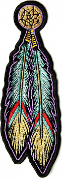шеврон INDIAN FEATHERS - ш095